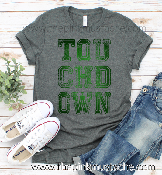 Touchdown Shirt Bella Canvas / Football Shirt / Football Mom / Football Girlfriend