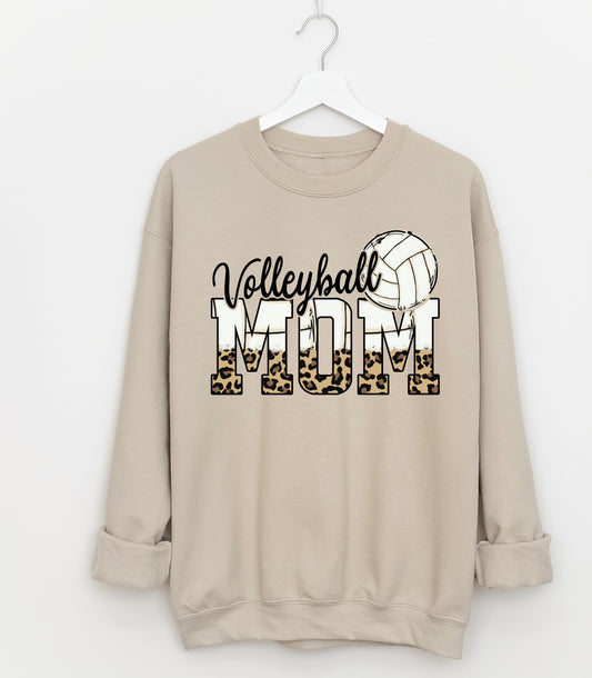 Gildan or Bella Canvas Volleyball Mom Sweatshirt