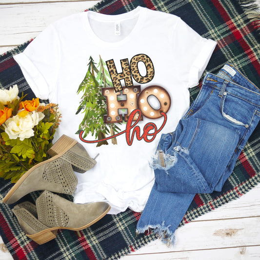 Ho Ho Ho Christmas  Shirt / Youth and Adult sizing