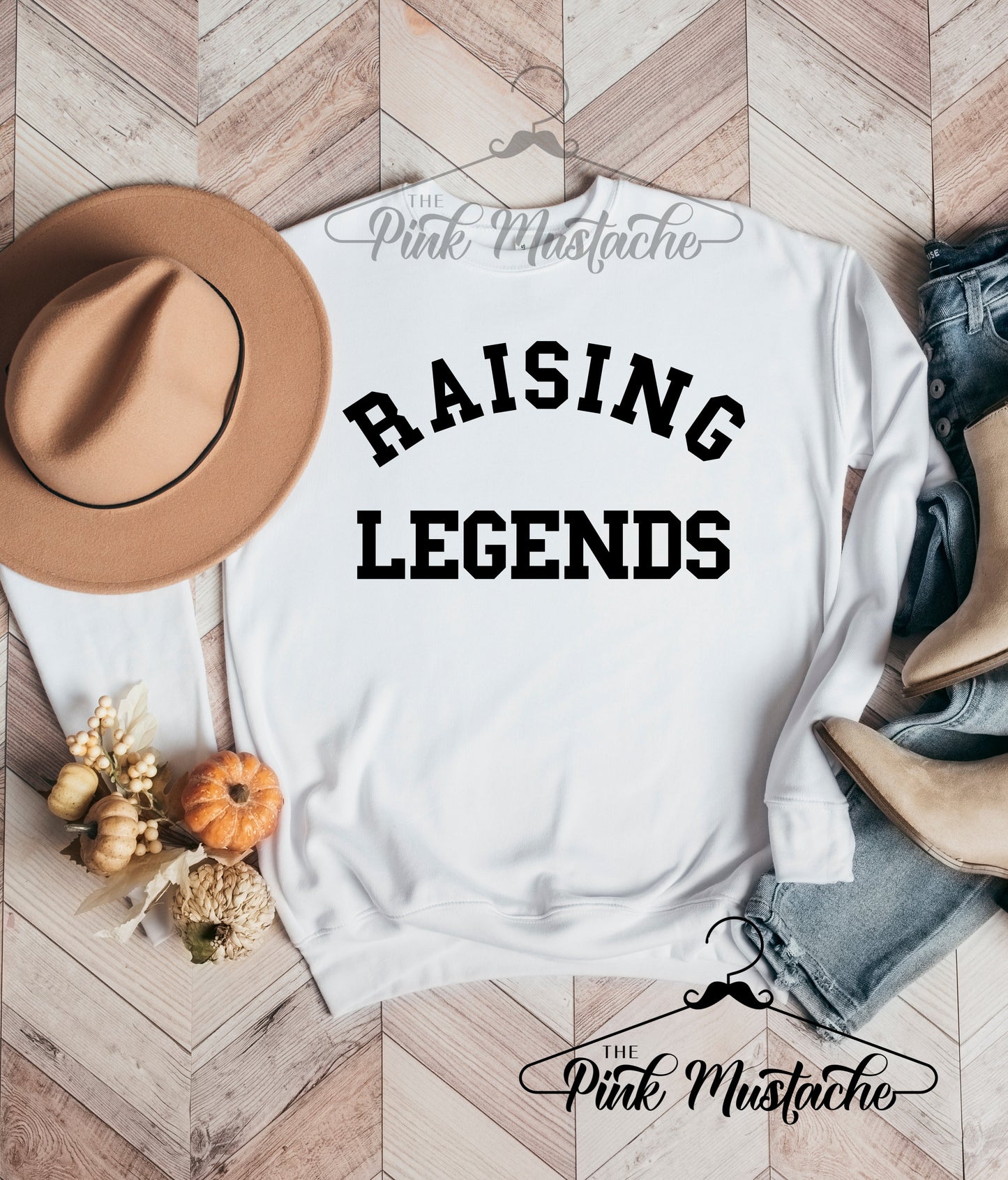 Raising Legends Quality Softstyle Sweatshirt/ Sports Mom Sweatshirt/ Baseball Mom/Football Mom