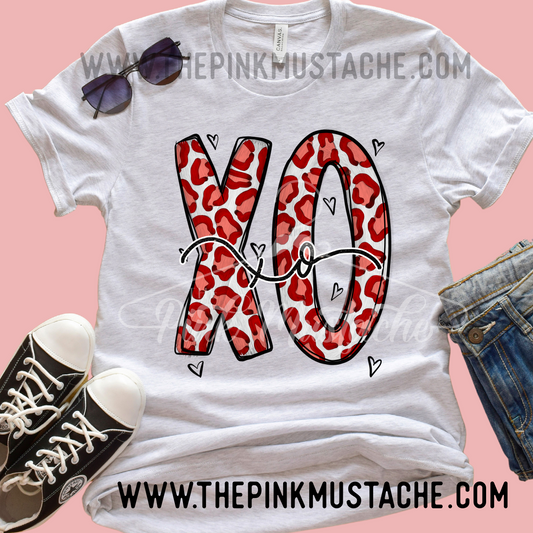 XO Heart Valentines Tee/ Super Cute Tee - Toddler, Youth, and Adult Sizing Available